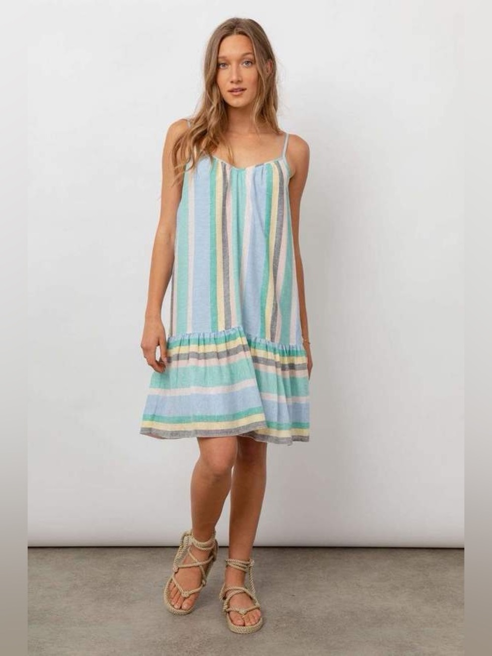RAILS Women's Ari Dress in Jamaica Stripe Size Medium